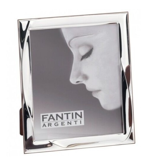 Argenti Fantin Wedding Favor - Silver Photo Frame with Shiny Band Effect 15 x 20 cm -  - 