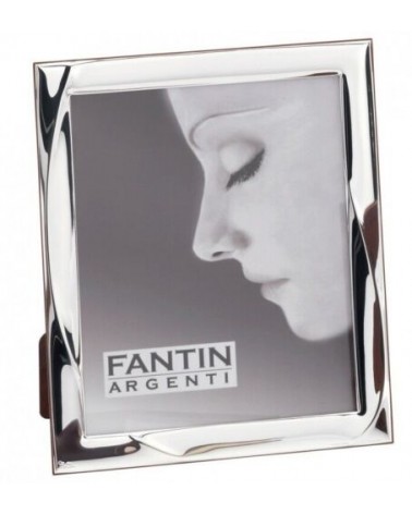 Argenti Fantin Wedding Favor - Silver Photo Frame with Shiny Band Effect -  - 