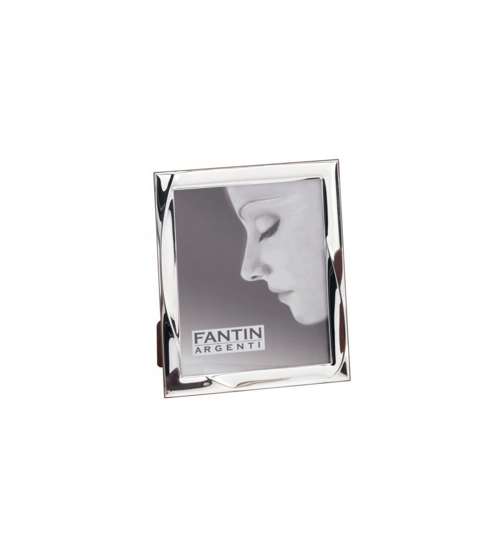 Fantin Argenti Favor - Silberner Bilderrahmen mit glänzendem Bandeffekt 20 x 25 cm - 