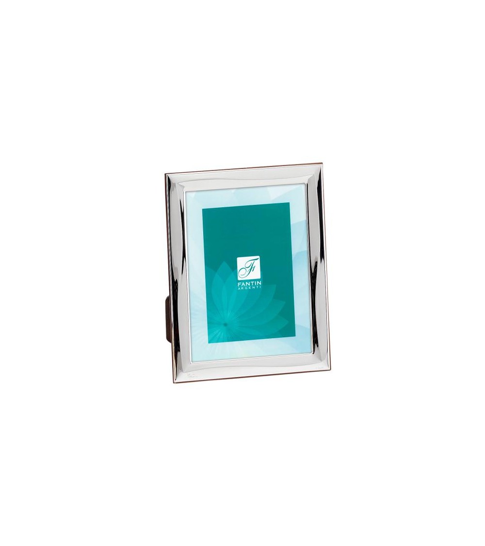 Kaufen Sie Favor Argenti Fantin - Silberner Fotorahmen mit Welleneffektband  15 x 20 cm online ➤Modalyssa