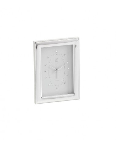 Argenti Fantin - Alarm Clock in Smooth Silver and Rhinestones -  - 