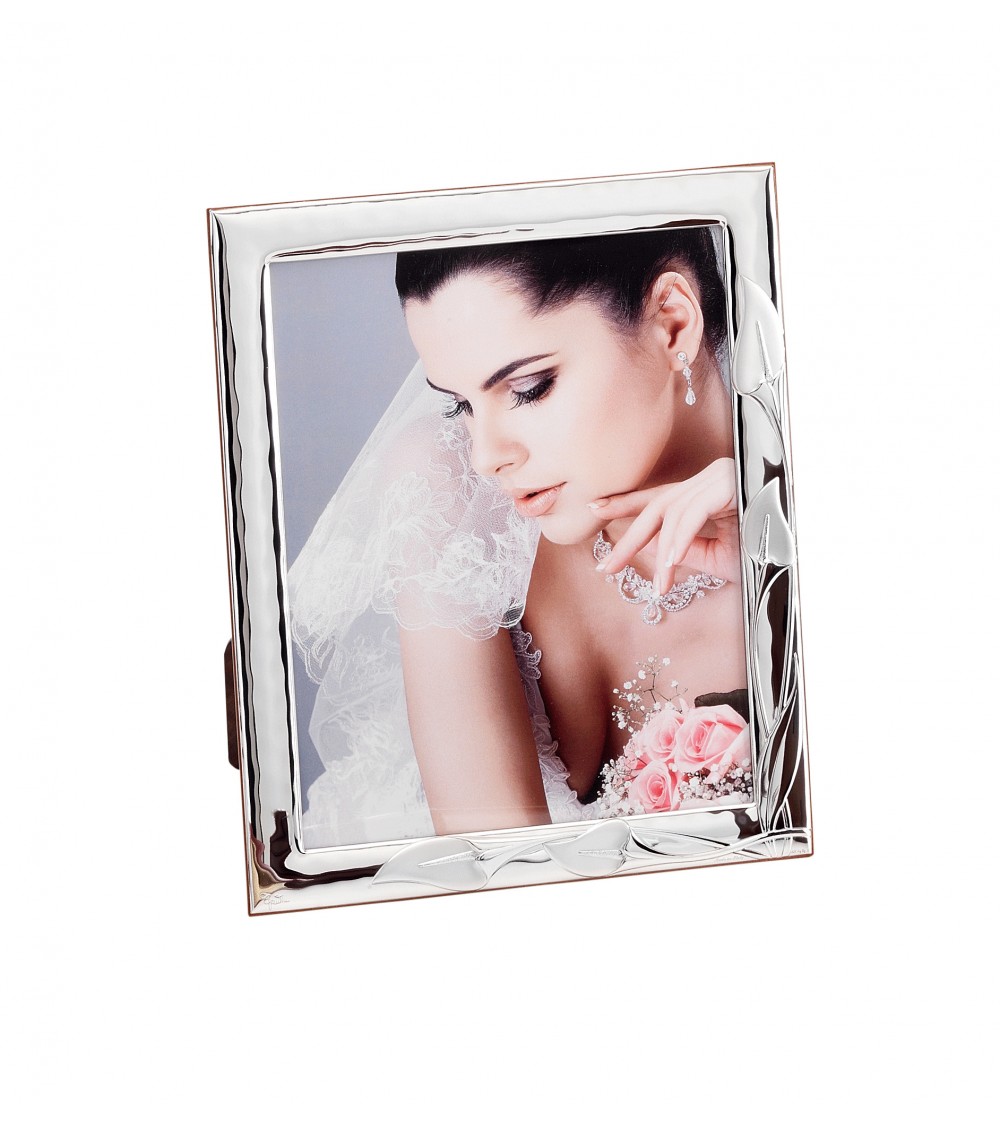 Argenti Fantin - Silver photo frame with Calla lilies 15 x 20 cm -  - 