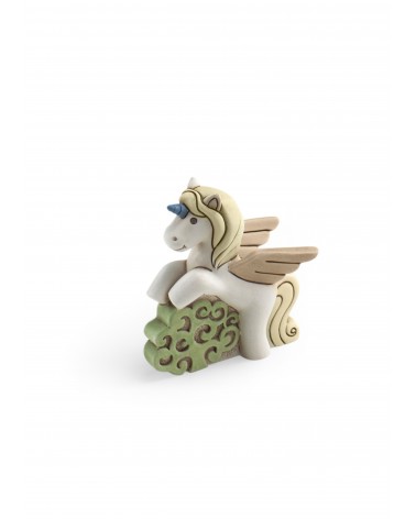 Favors Argenti Fantin - Bicolor Resin Unicorn with Tree of Life