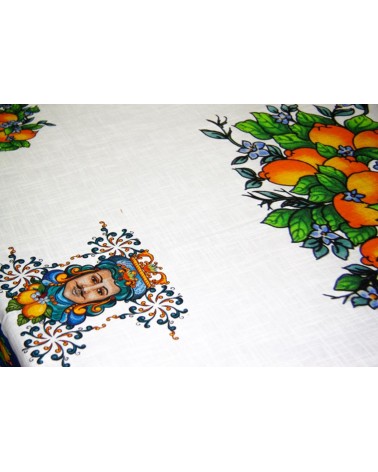 Royal Family - "Perfume of Sicily" Cotton Tablecloth -  - 