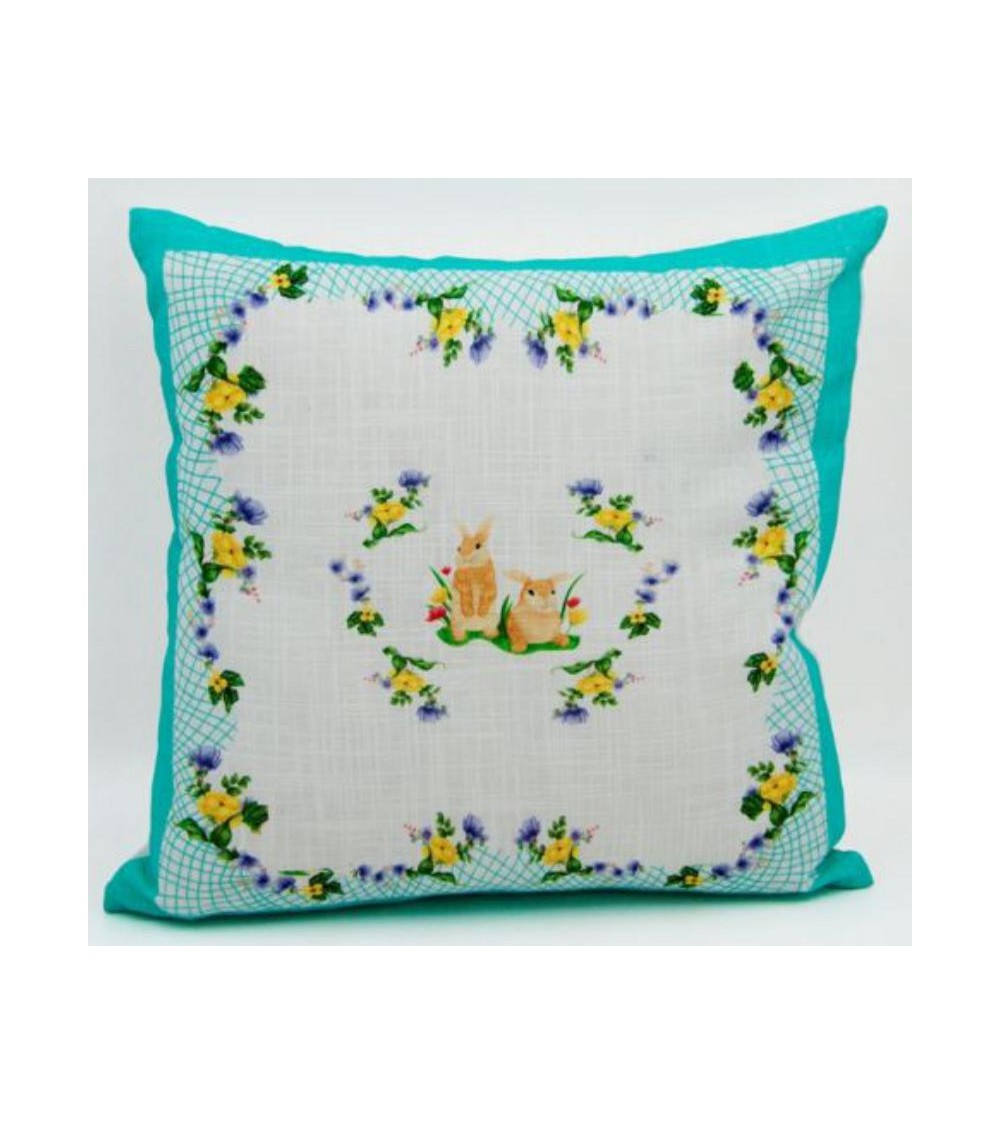 Royal Family - cushion with "Saster Easter" interior - - Royal Family - cushion with "Saster Easter" interior - -