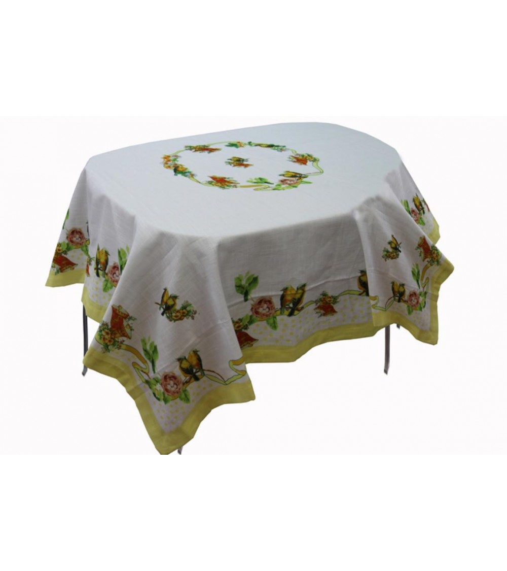 Rectangular tablecloth "Easter Birds" - Royal Family -