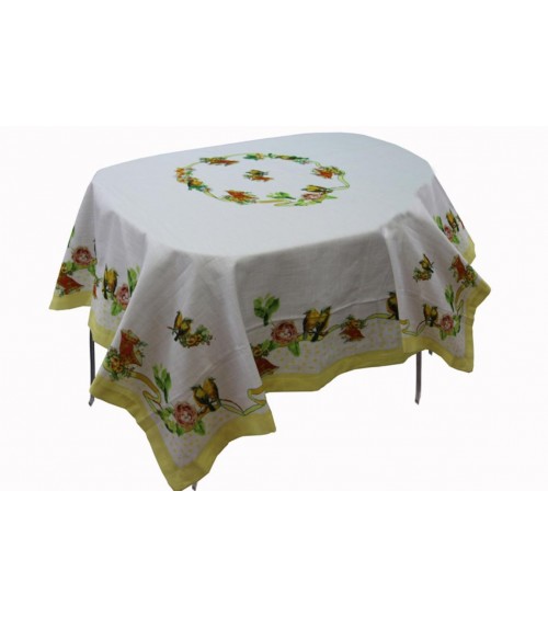Rectangular tablecloth "Easter Birds" 140 x 300 cm - Royal Family -