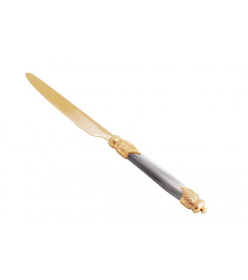 Arianna Oro Pvd - Table Knife - Rivadossi Sandro Cutlery -  - 