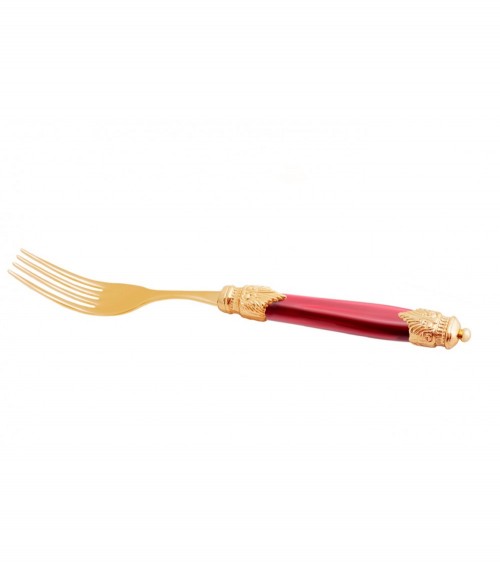 Arianna Oro Pvd - Table Fork - Italian Cutlery Rivadossi Sandro -  - 