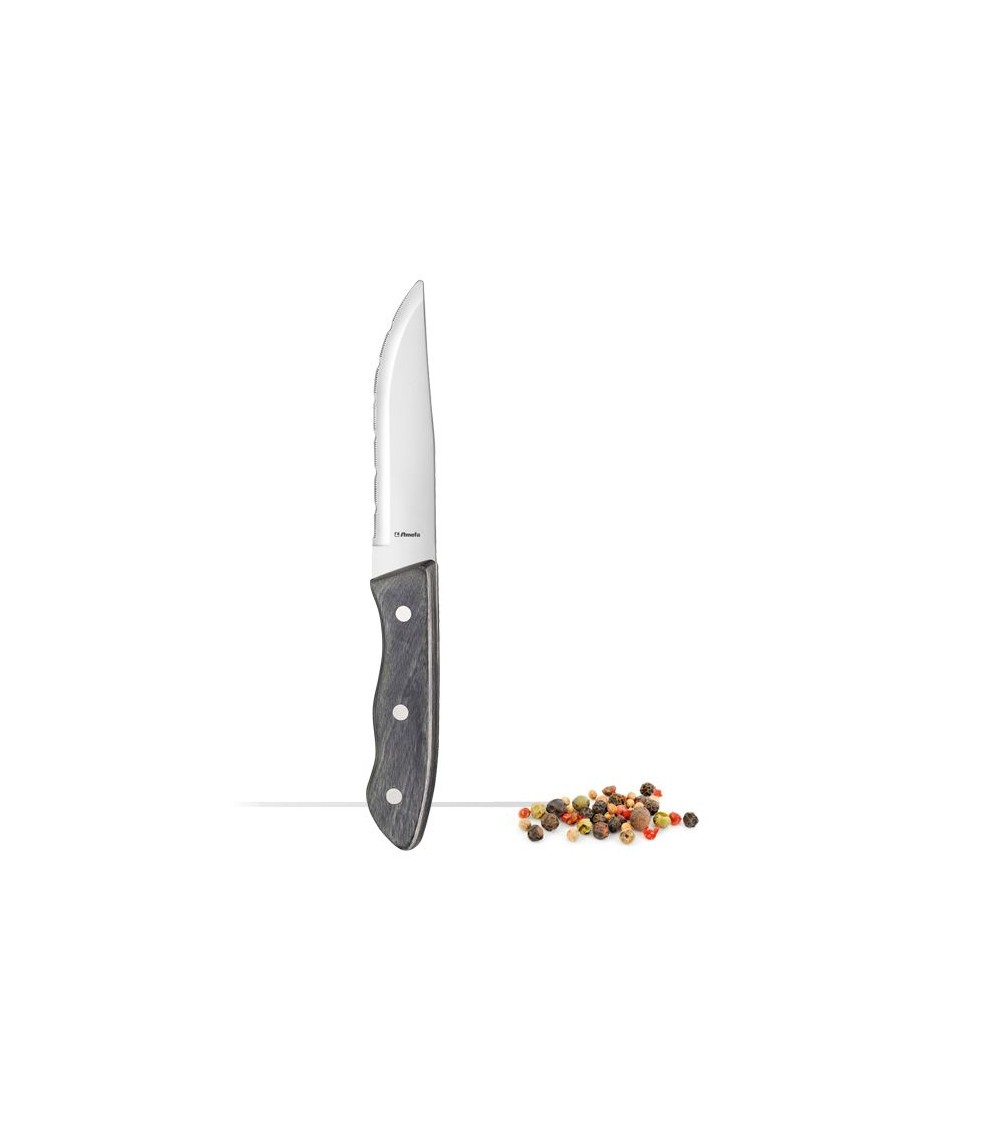 Amefa - XL Steak Knife with Hercule Wooden Handle -  - 
