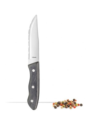 Amefa - Couteau à Steak XL avec Manche en Bois Hercule -