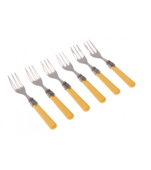 Fourchettes à gâteau Classic Set 6pcs - Rivadossi Sandro - 