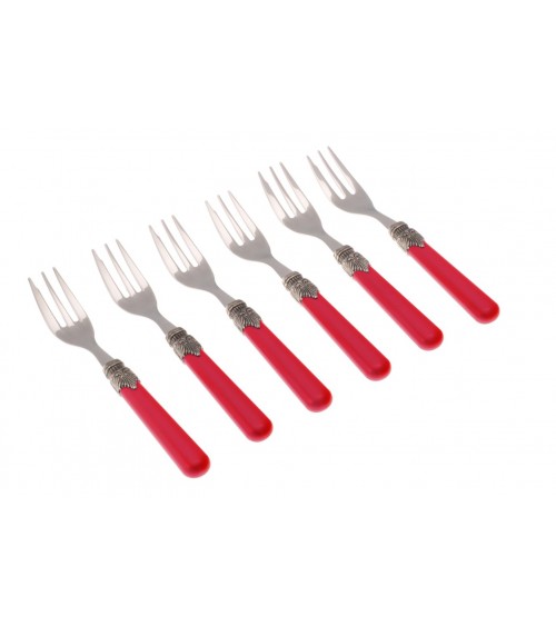 Fourchettes à gâteau Classic Set 6pcs - Rivadossi Sandro - 