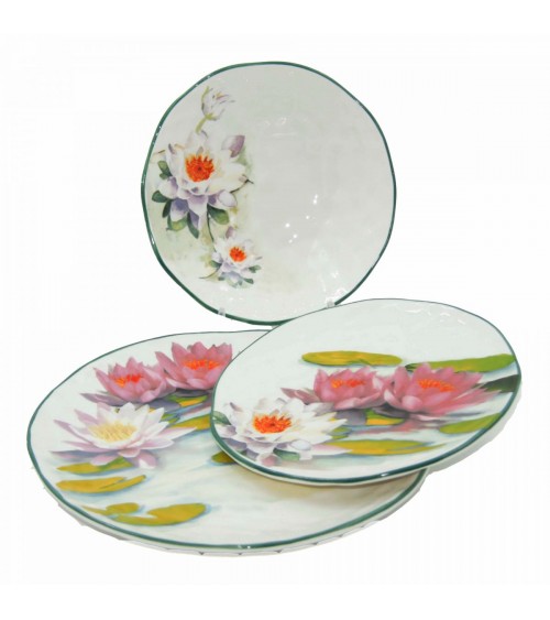 Dinner Service 18 Pieces "Ninfee" - Royal Family
