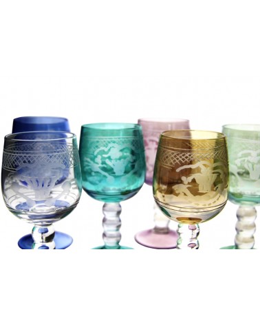 Royal Family - Set of 6 Shot Glasses with Engraving -  - 