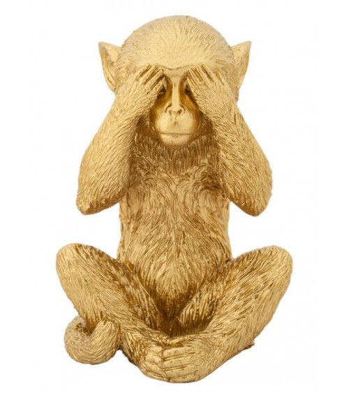 Monkey Sculpture I don't see/I don't hear/I don't speak Set 3Pcs H Cm 9,2 -  - 8024609363436