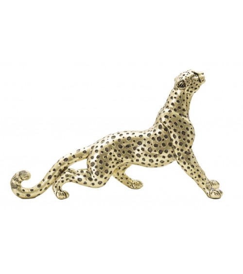 Leopardo -Punkte Skulptur sitzt H cm 19,5 cm - 