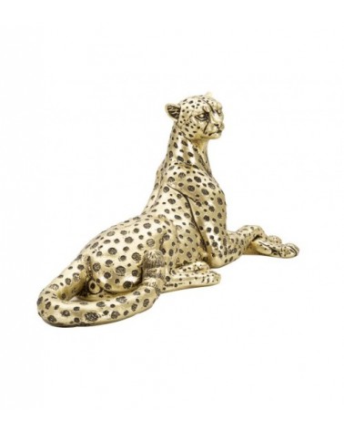 Points Leopard Lying Sculpture H 13.9 cm -  - 8024609363283