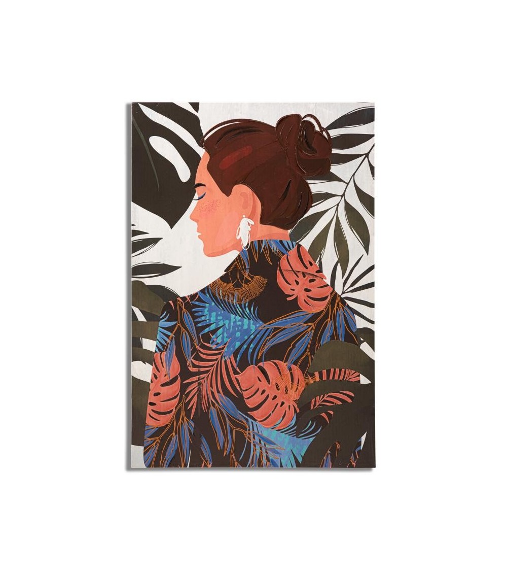 Affiche Peinture Lady Jungle -B- 80X2,8X120 - 