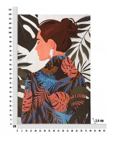 Print Painting Lady Jungle -B- 80X2,8X120 -  - 8024609360022