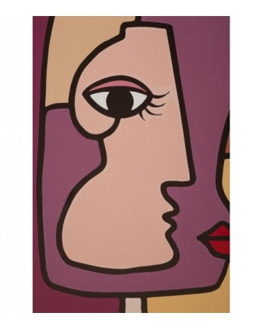 Painted Print Faces New -A- Cm 60X3X90 -  - 8024609360305