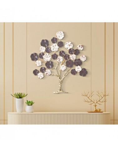 Decorative Iron Wall Panel Purpy Tree Cm 73,7X5X80 -  - 8024609360367