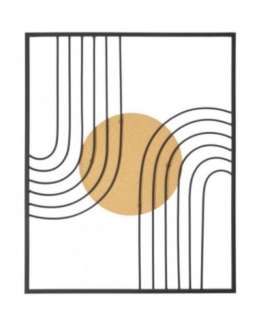 Dekorative Panel Sonnenschein Eisenwand -B -CM 40.5x1.5x50.5 - 