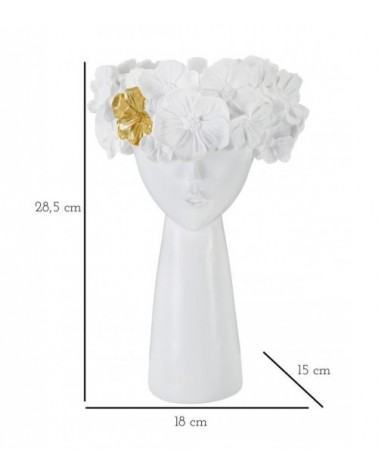 Cempaka Lady Vase 18x15x28,5 cm - 