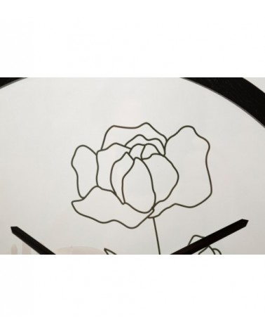 Horloge Murale Fleur -A- diam. cm 40X3,5 - 