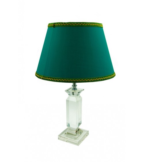 Royal Family - Crystal Table Lamp with Square Base -  - 