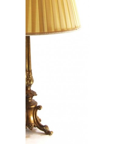 Famille Royale - Lampe Ancienne Or Style 18ème Siècle - 