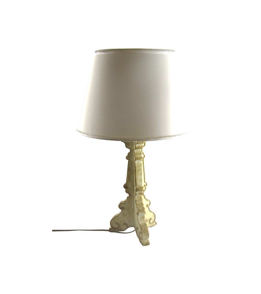 Royal Family - Lampe mit weißem Lampenschirm - 