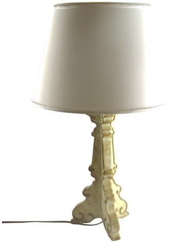 Royal Family - Lampe mit weißem Lampenschirm - 