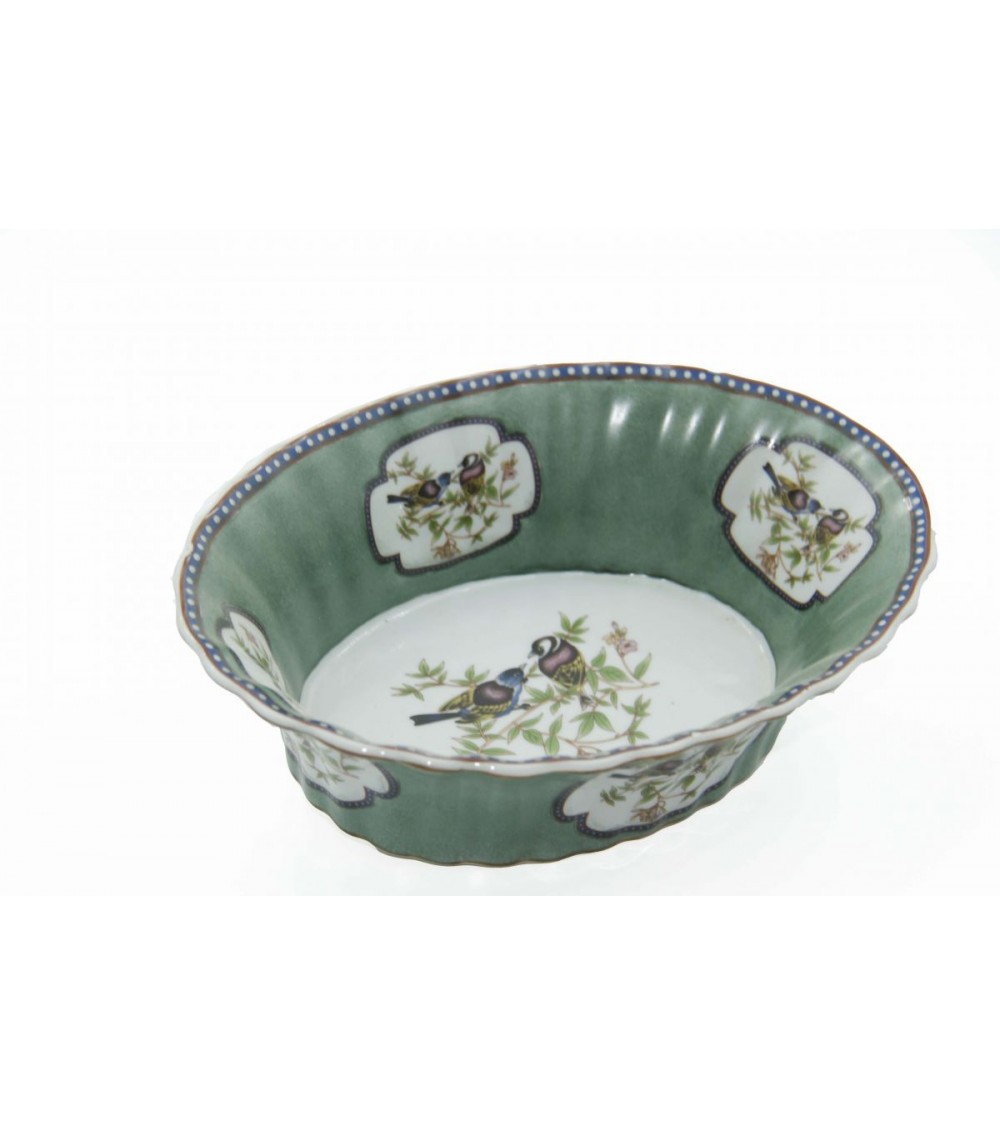 Royal Family - Oval Centerpiece with Floral and Birds decoration -  - 