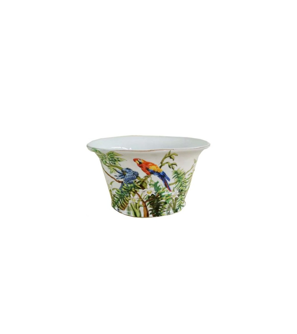 Royal Family - Oval Centerpiece with Parrots -  - 