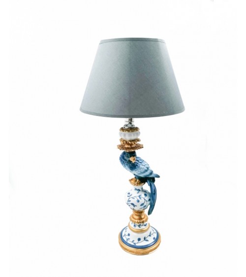 Royal Family – Wiederaufladbare Tischlampe mit Papagei - 