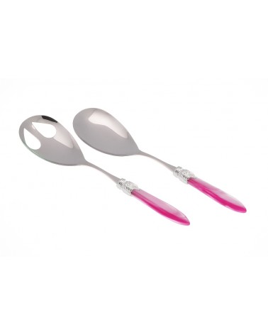 Salatbesteck-Set 2-teilig - Laura Silberfarbe - Rivadossi Sandro -