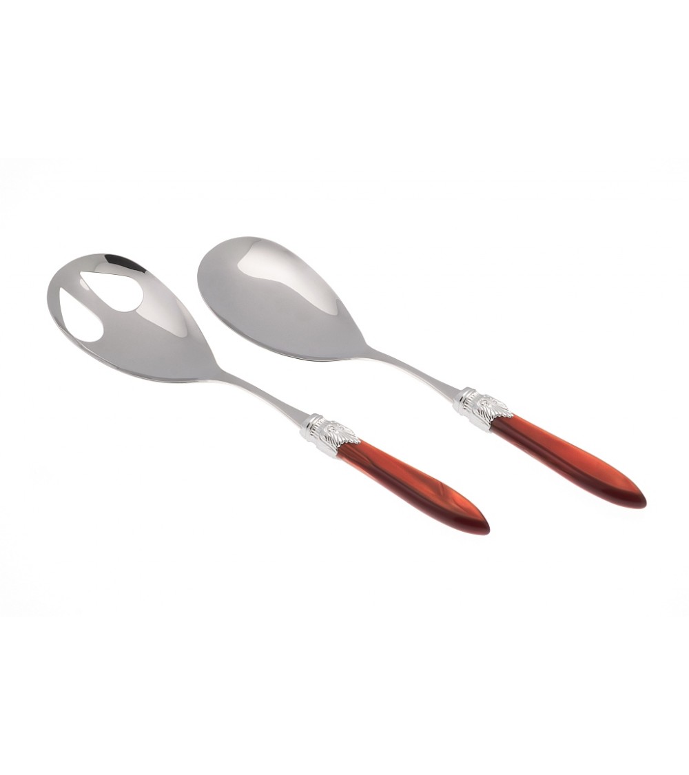 Posate da Insalata Set 2pz - Laura Color Argento - Rivadossi Sandro -  Posate da Insalata Set 2pz - Laura Color Argento - Rivadossi Sandro -