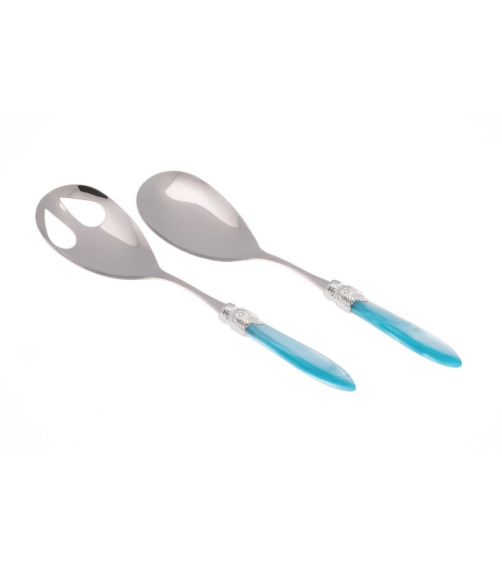 Couverts à Salade 2pcs - Laura Couleur Argent - Rivadossi Sandro -