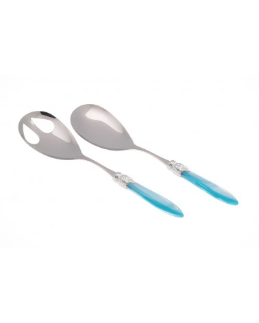 Couverts à Salade 2pcs - Laura Couleur Argent - Rivadossi Sandro -