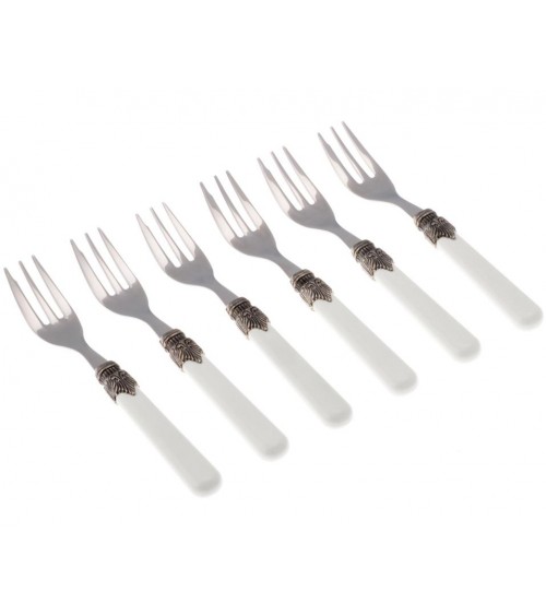 Set Classique 6pcs Fourchettes à Gâteau - Rivadossi Sandro -