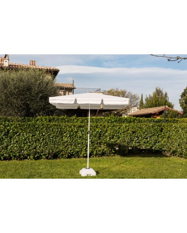 Parasol de terrasse avec base et système antichute - 