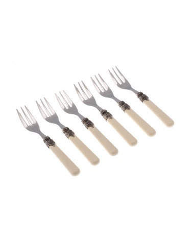Fourchettes à gâteau Classic Set 6pcs - Rivadossi Sandro - 