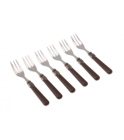 Fourchettes à gâteau Classic Set 6pcs - Rivadossi Sandro - 
