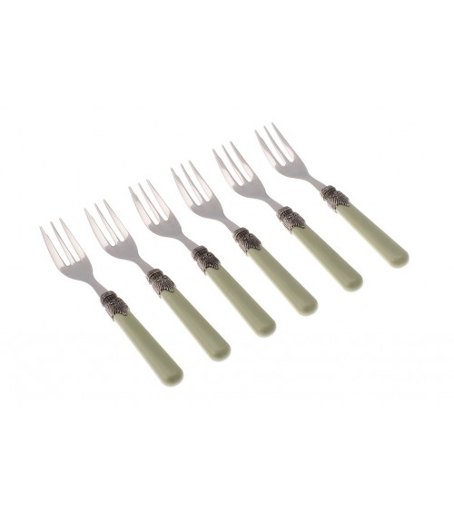 Fourchettes à gâteau Classic Set 6pcs - Rivadossi Sandro - 