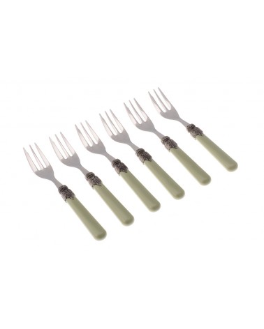 Fourchettes à gâteau Classic Set 6pcs - Rivadossi Sandro - 