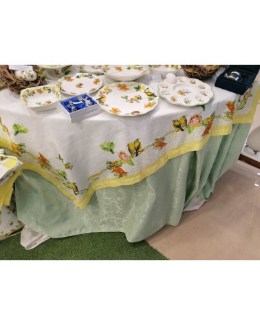 Rectangular tablecloth "Easter Birds" - Royal Family -