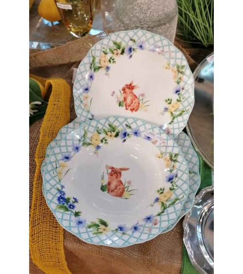 Royal Family - Service de vaisselle " Spring Easter" 18 Pieces - 