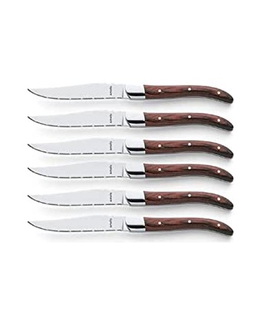 Amefa - Set de 6 Couteaux à Steak Royal Steak Inox - 