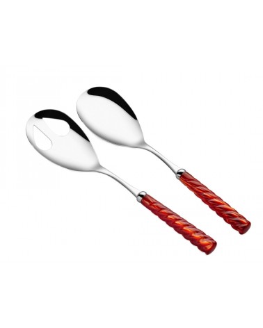 Rivadossi Couverts Modernes Colorés - Vito set 2pcs Salade - 
